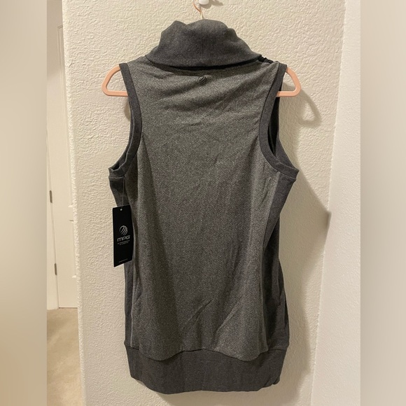 MPG Park City Quilted Sleeveless Tunic, Sz M - Picture 2 of 5